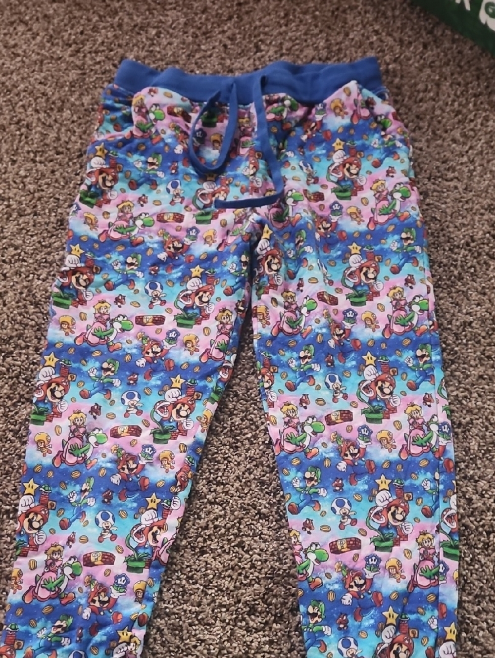 Mario Print Jogger Pants